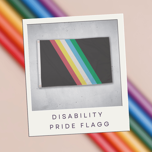 Disability Pride Flagget - Regnbueshop