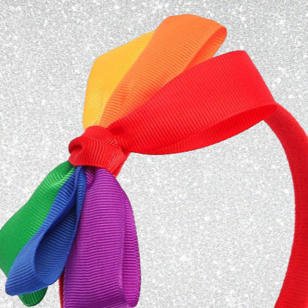 Pride Hårbøyle med Sløyfe