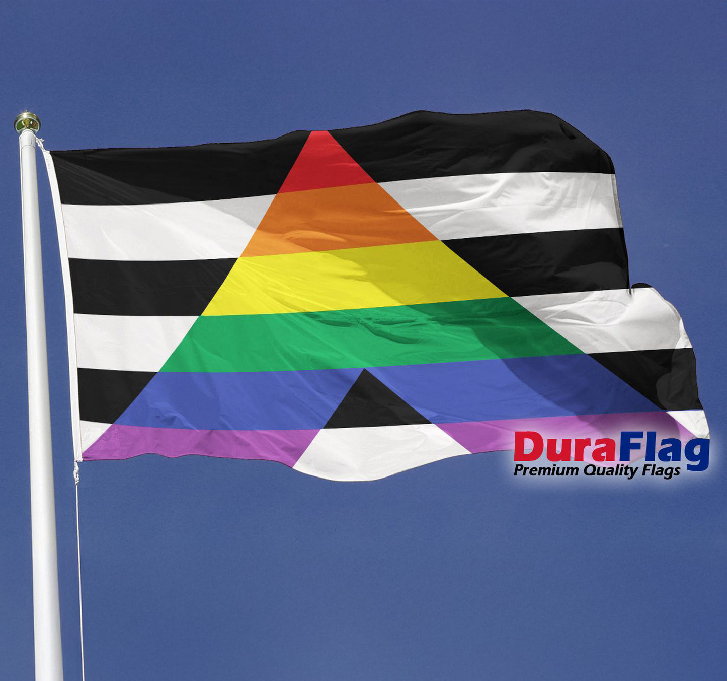 Straight Ally DuraFlag® Pride flagg 90x150 cm