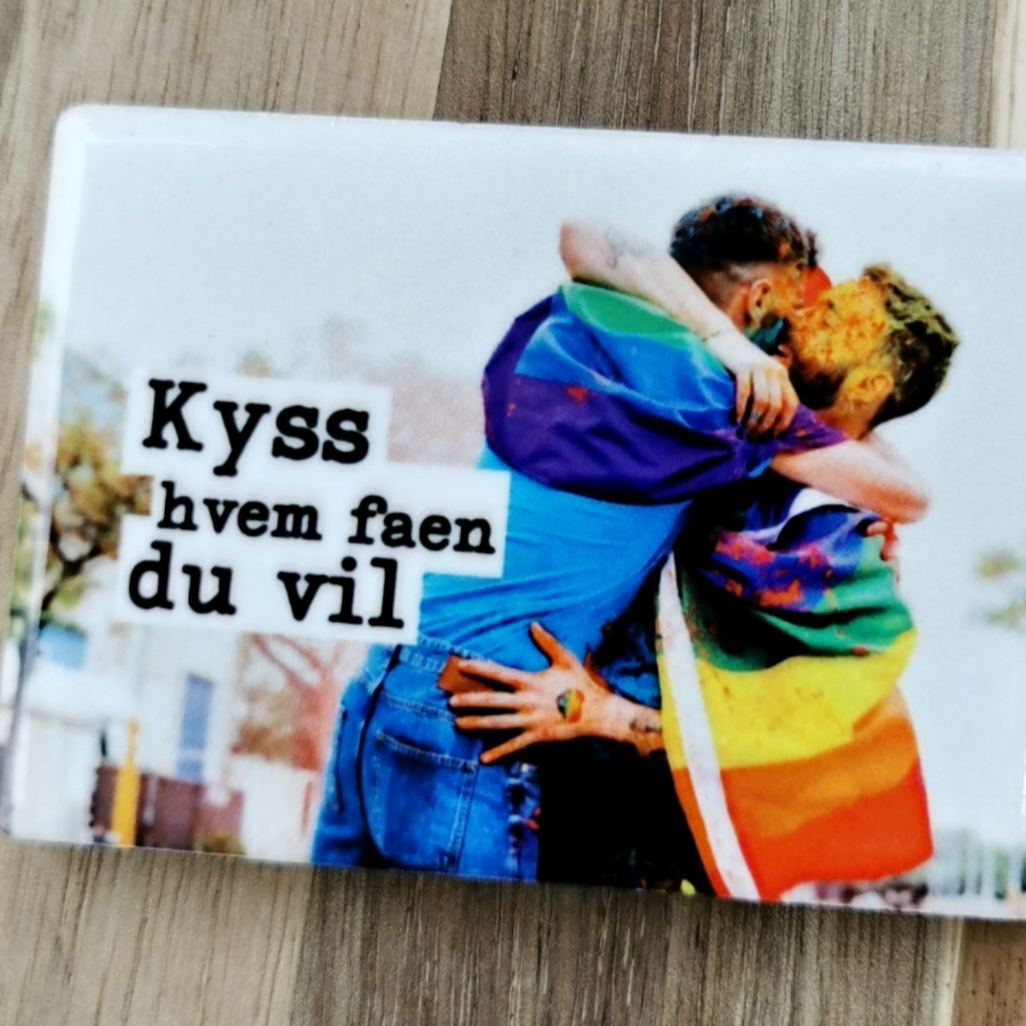 Magnet Kyss Hvem Faen Du Vil 2