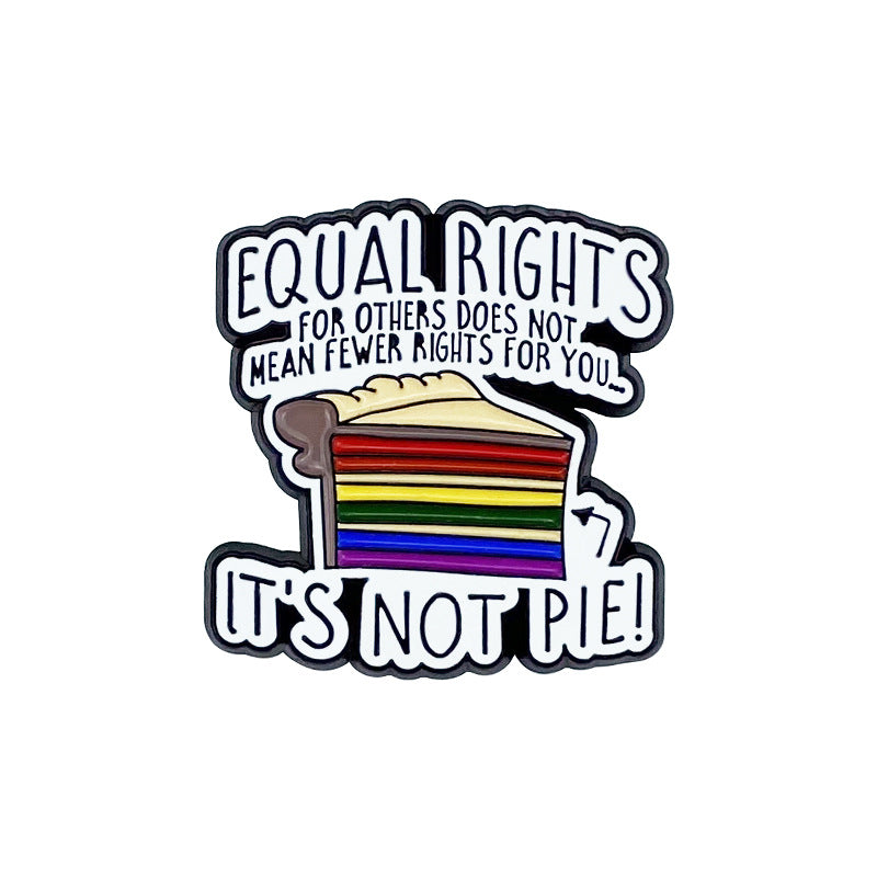 Equal Rights Pride Pin