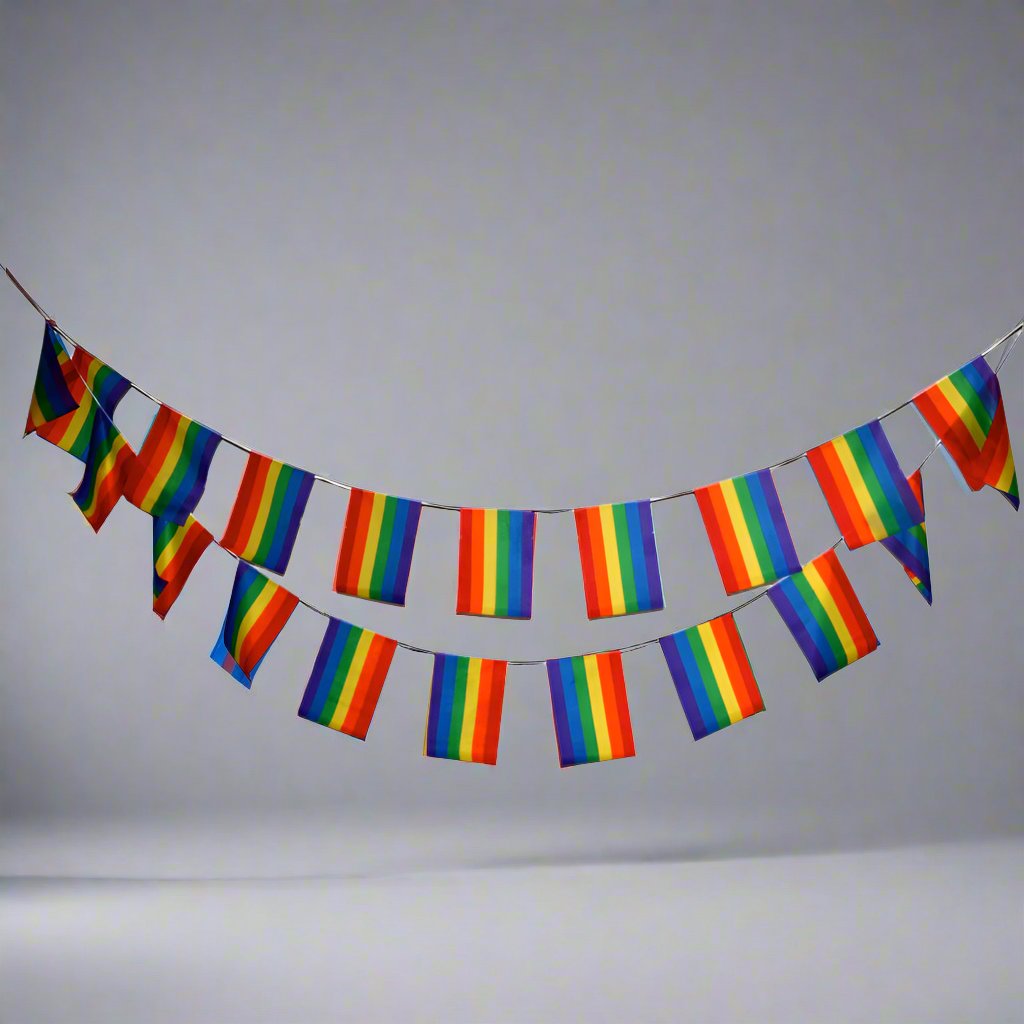 Pride Bunting Flag 9,9 M