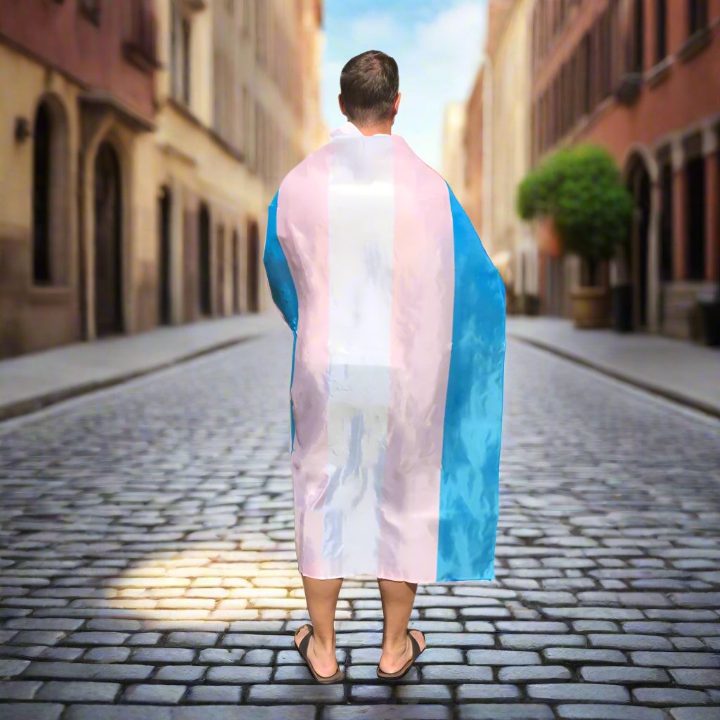 Partyflagg Trans Pride Flagg XL