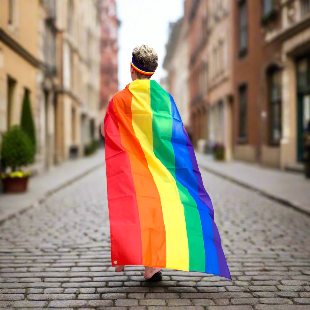 Regnbue Pride Flagg Xl