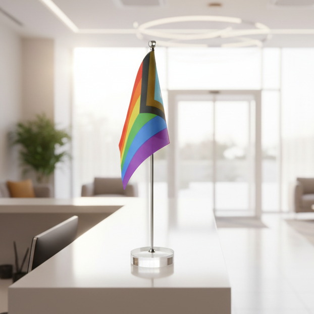 Progress Pride Bordflagg