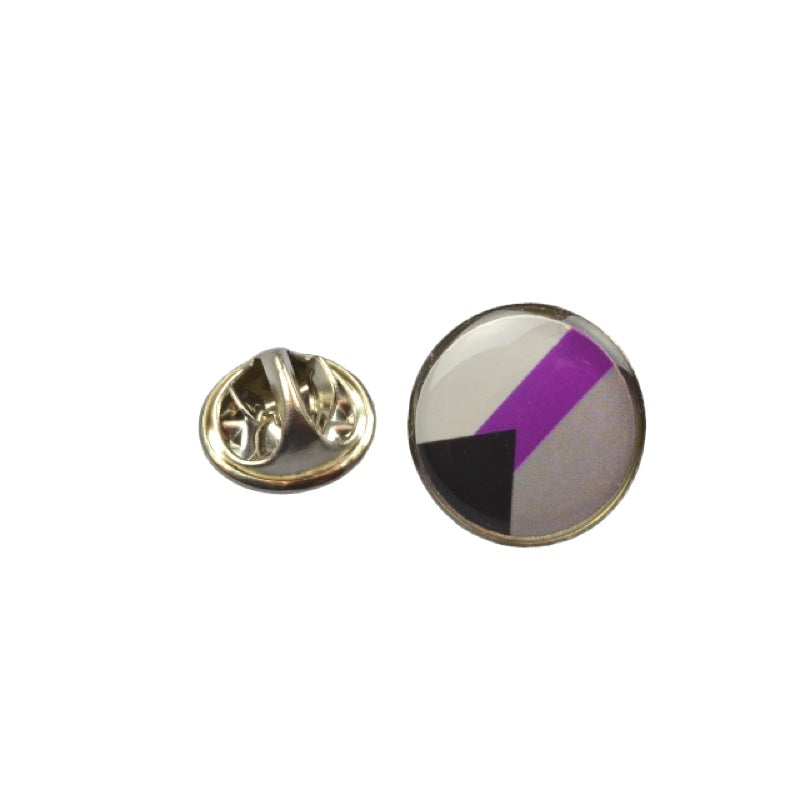 Demisexual metallpin
