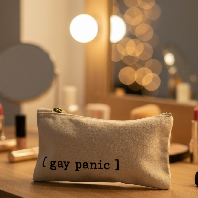 Liten Vintage Bag Gay Panic