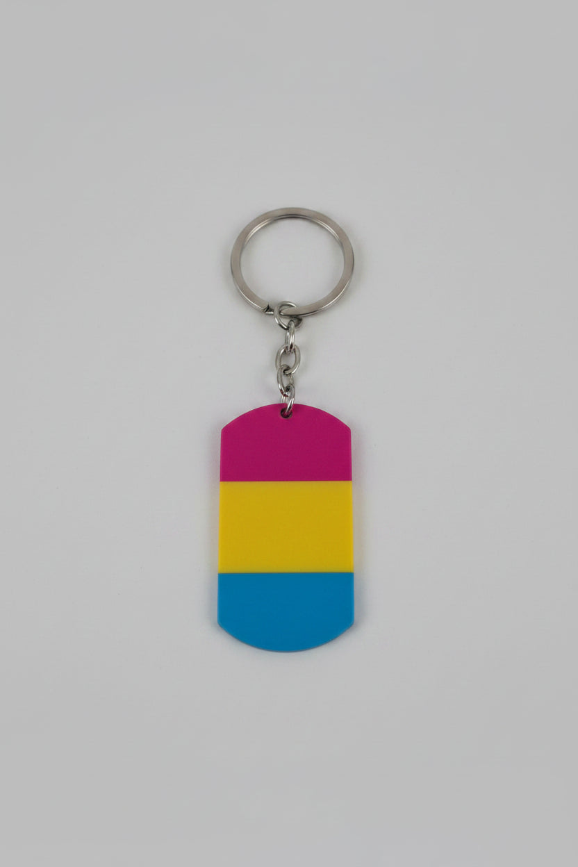 Nøkkelring Tag Panflagg