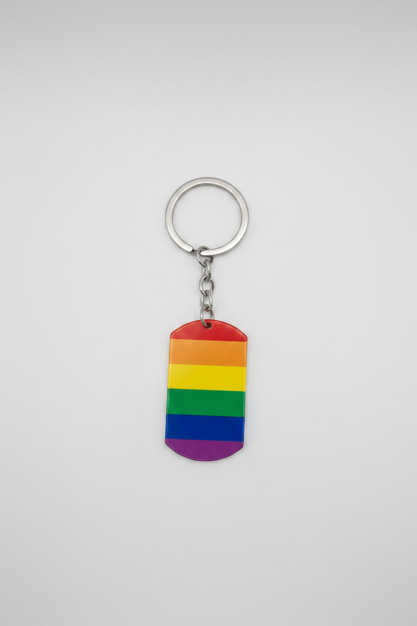 Nøkkelring Tag Regnbue Pride