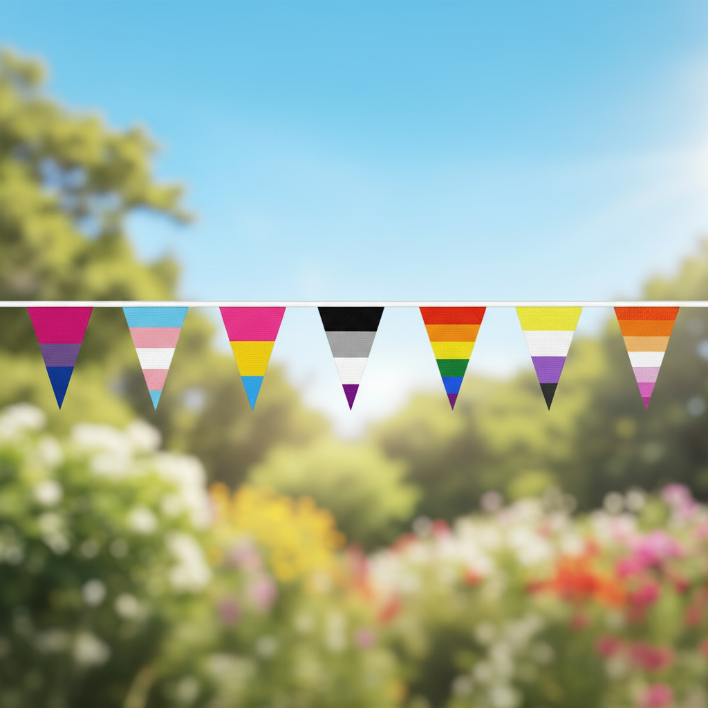 Pride Mixed Identity Triangel Bunting 15 m