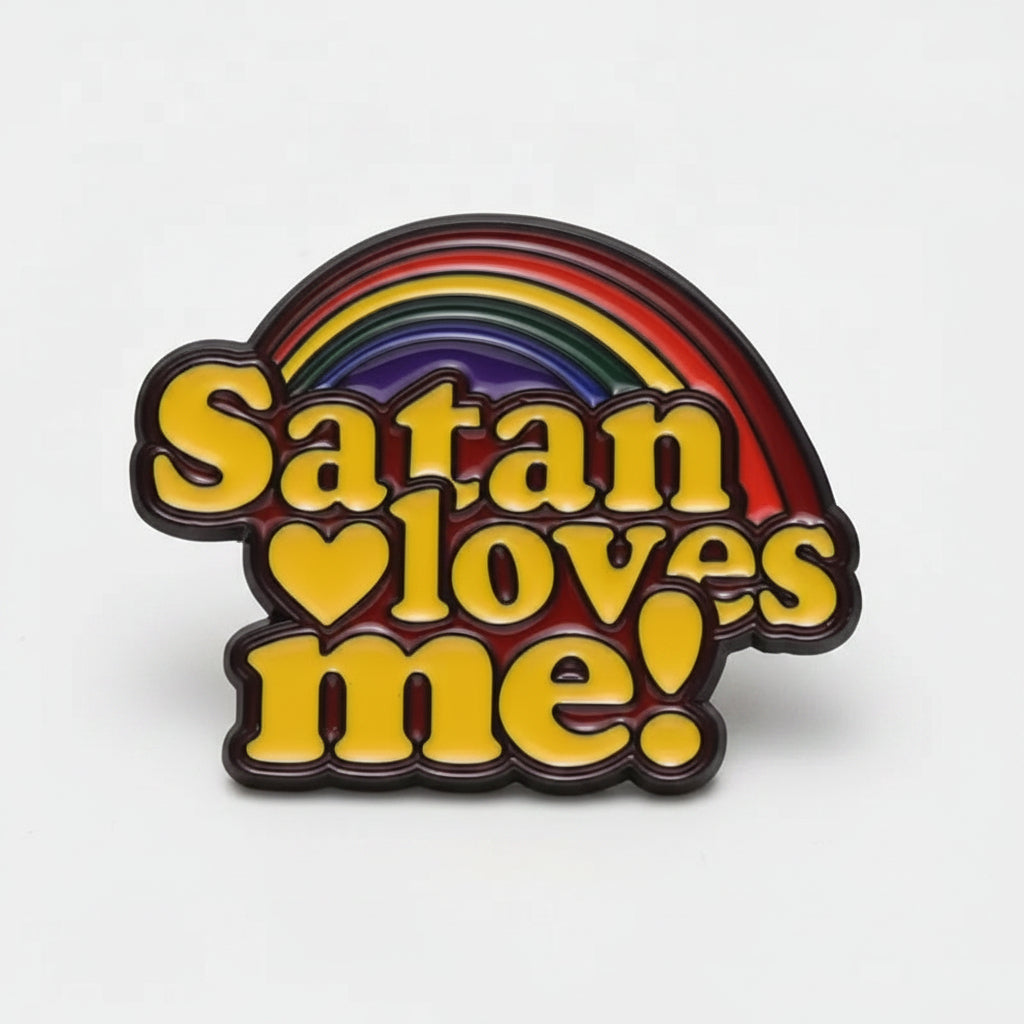 Pride Pin Satan loves me