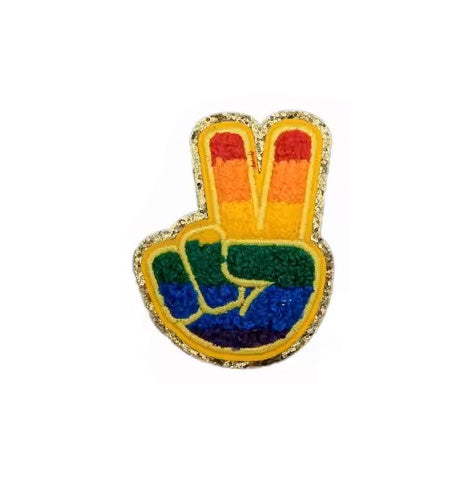 Selvklebende Glitterlapp