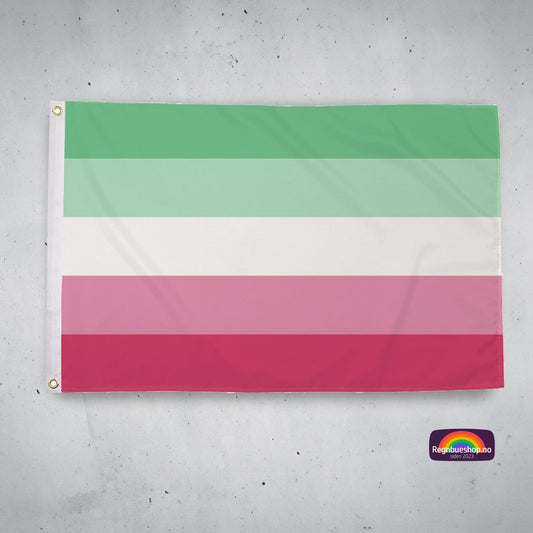 Regnbueshop - Abrosexual Pride flagg 90x150 cm - Flagg