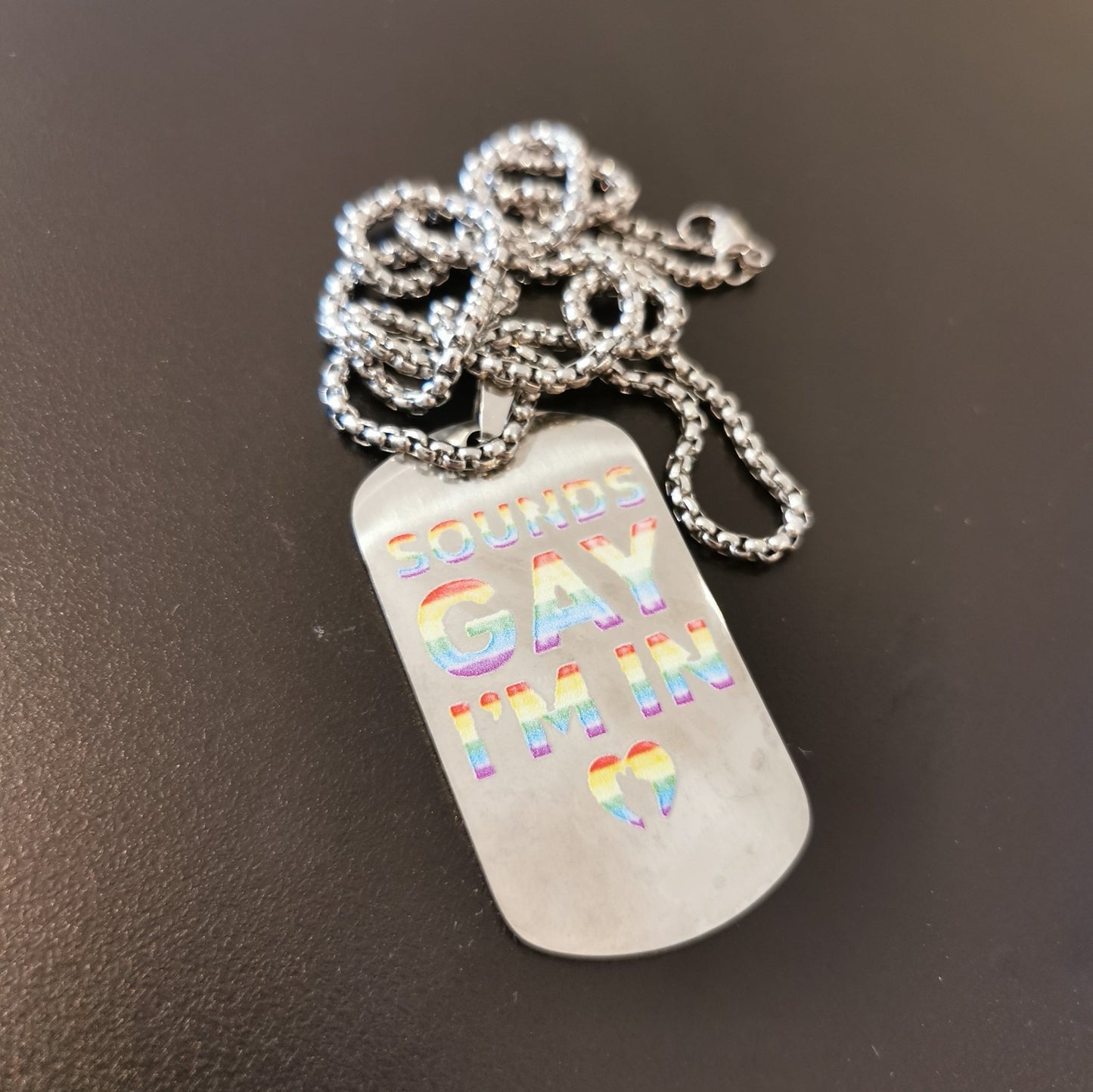 Regnbueshop - Anheng Med Kjede Sitat - Accessories