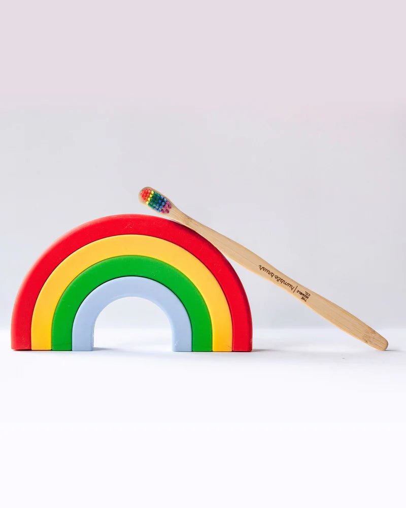 Regnbueshop - Bambus tannbørste Sensitiv Voksen - Hus & Hjem