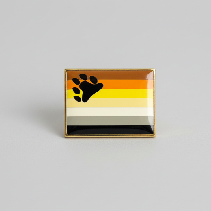 Bear Label metallpin