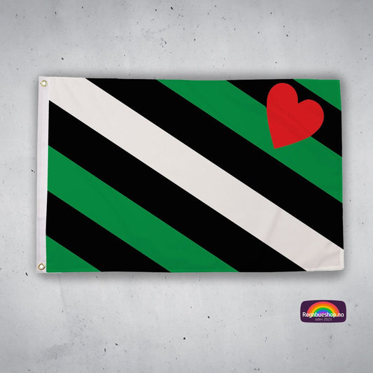 Regnbueshop - Boi Pride flagg 90x150 cm - Flagg
