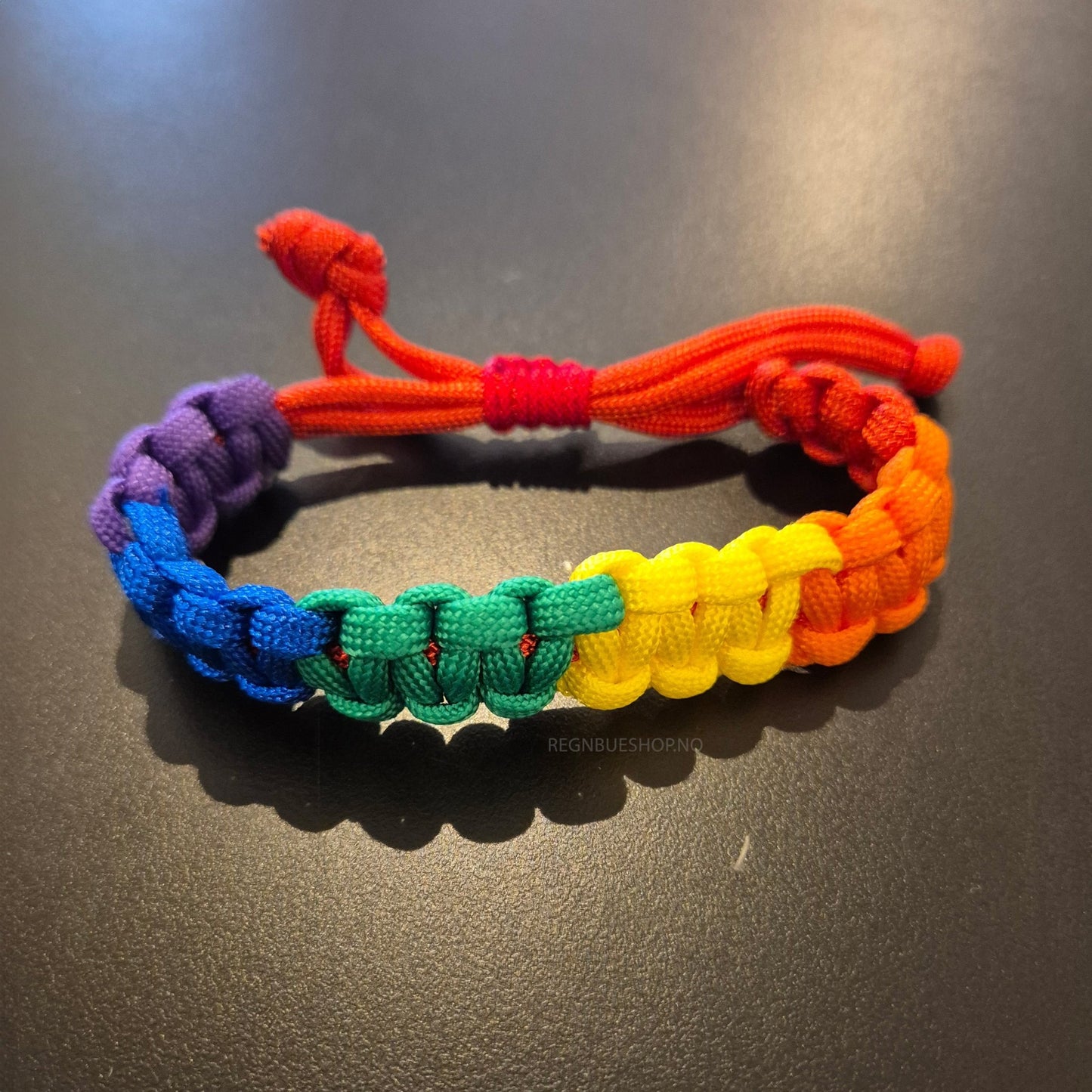Regnbueshop - Chunky Flettet Pride Armbånd - Accessories