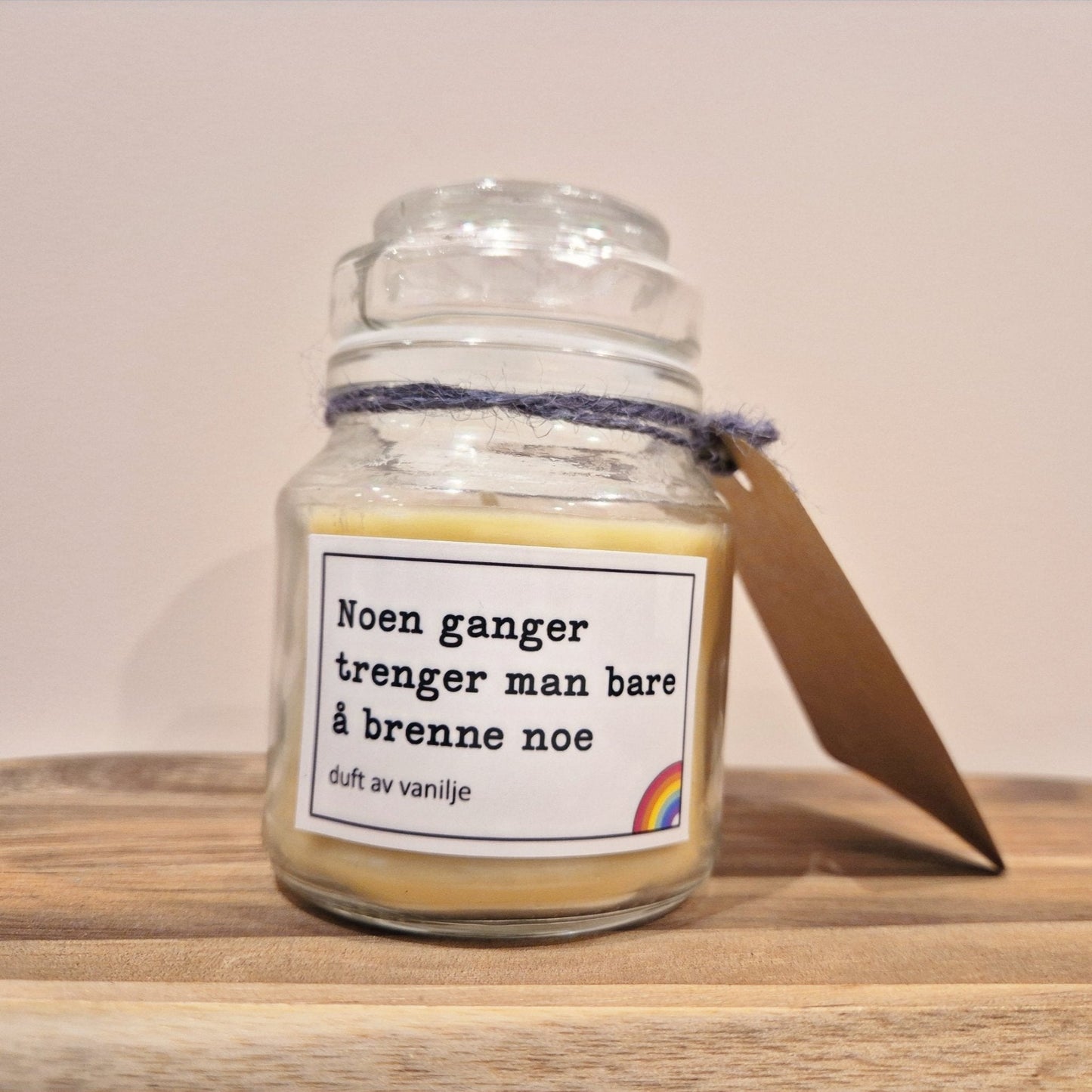 Regnbueshop - Duftlys Sitat - Hus & Hjem