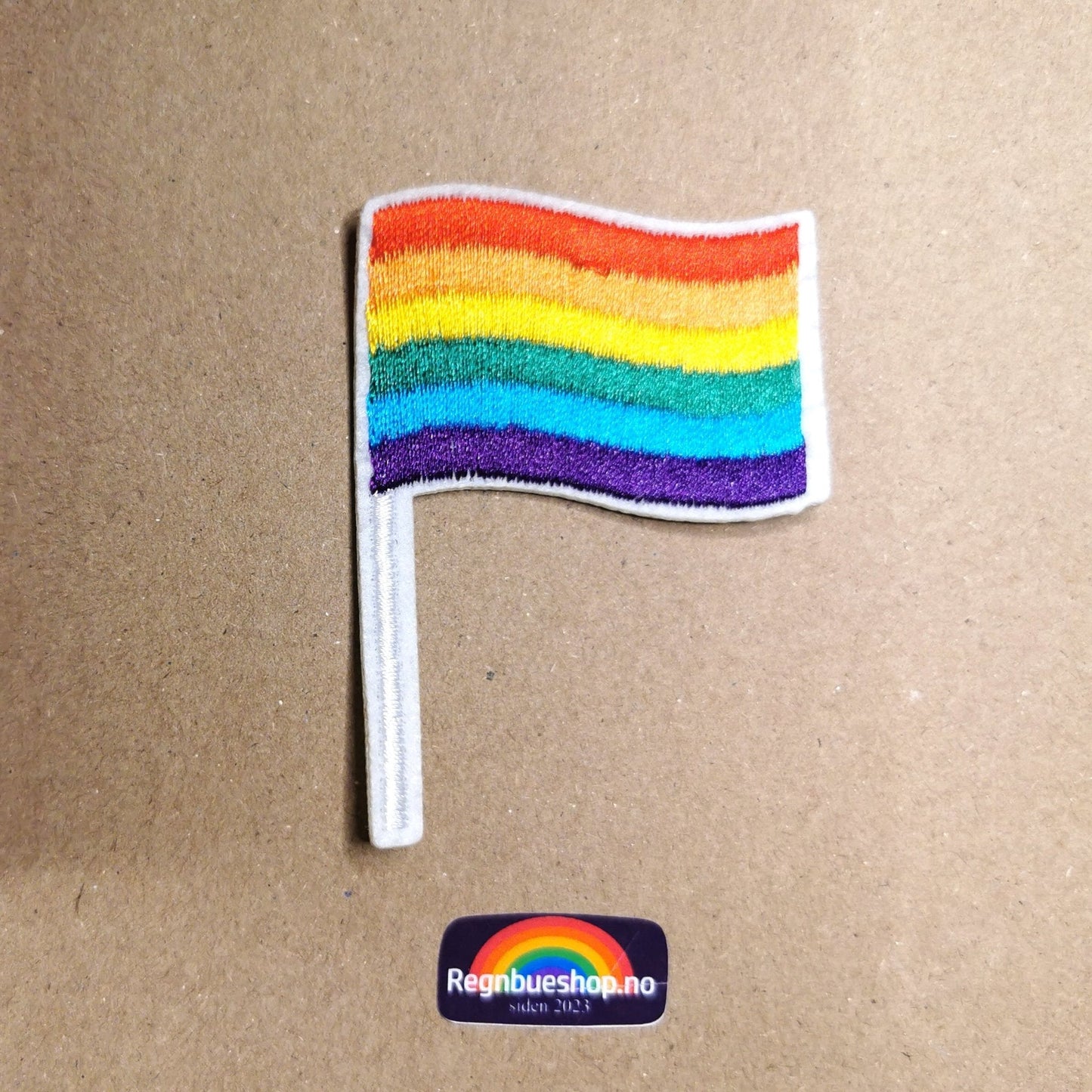 Regnbueshop - Flagg Strykelapp - Strykelapp