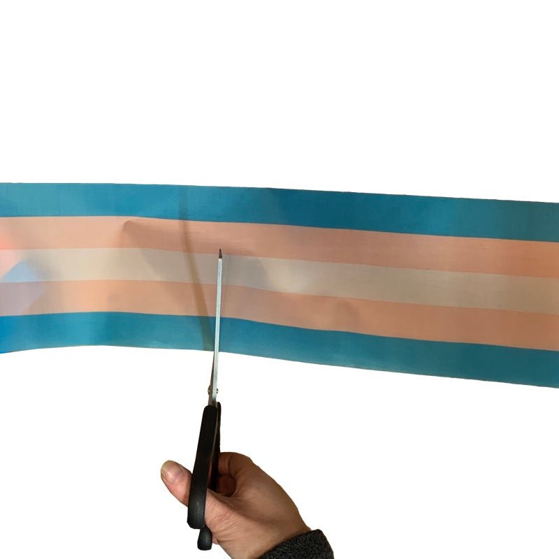 Regnbueshop - Innvielsebånd Trans 14 cm x 8 m - Flagg
