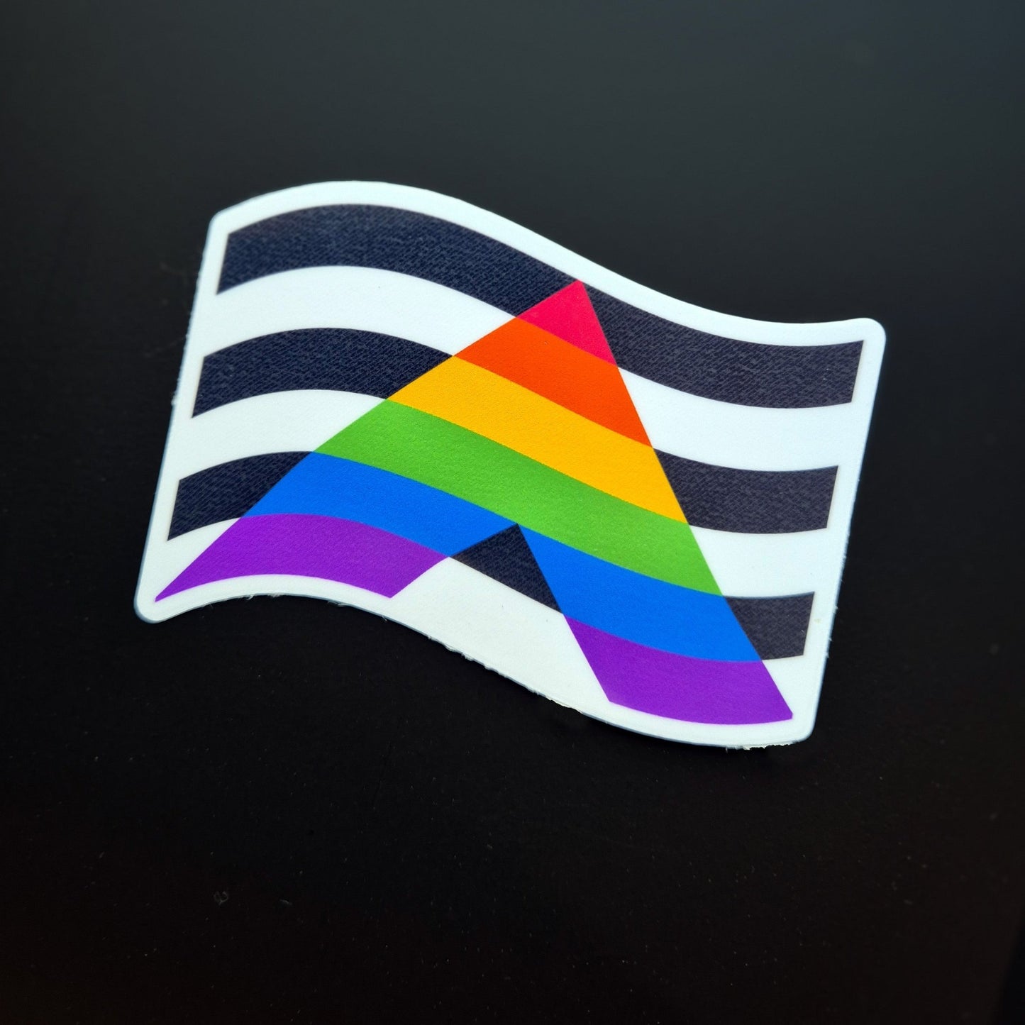 Regnbueshop - Klistremerke Utendørs Straight Ally - Klistremerker