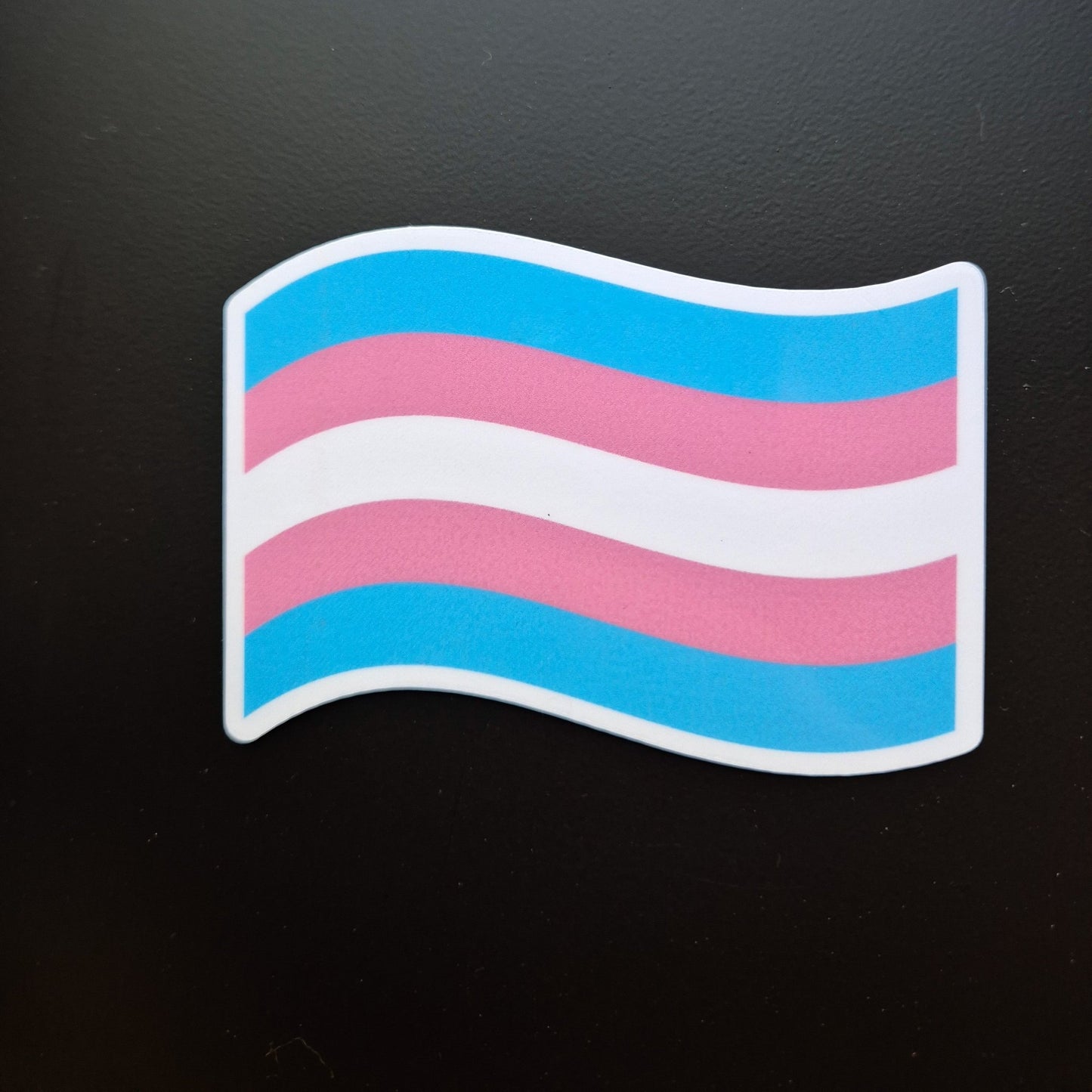 Regnbueshop - Klistremerke Utendørs Trans - Klistremerker