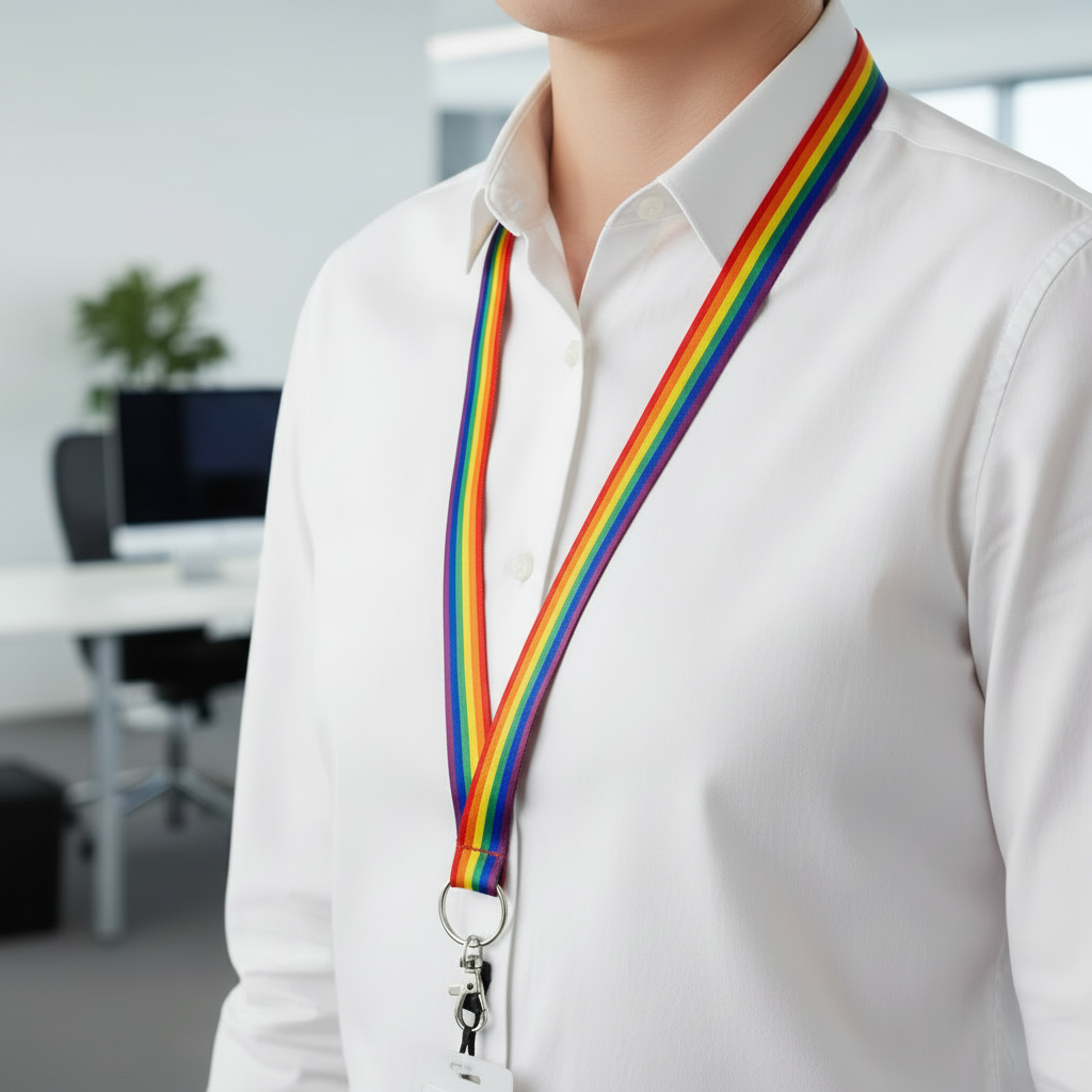 Nøkkelbånd RS Regnbue