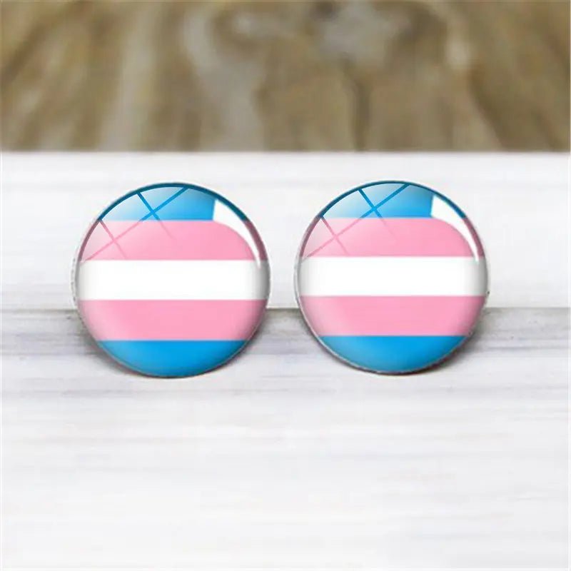 Regnbueshop - Øredobb Transgender 2 Pk - Accessories