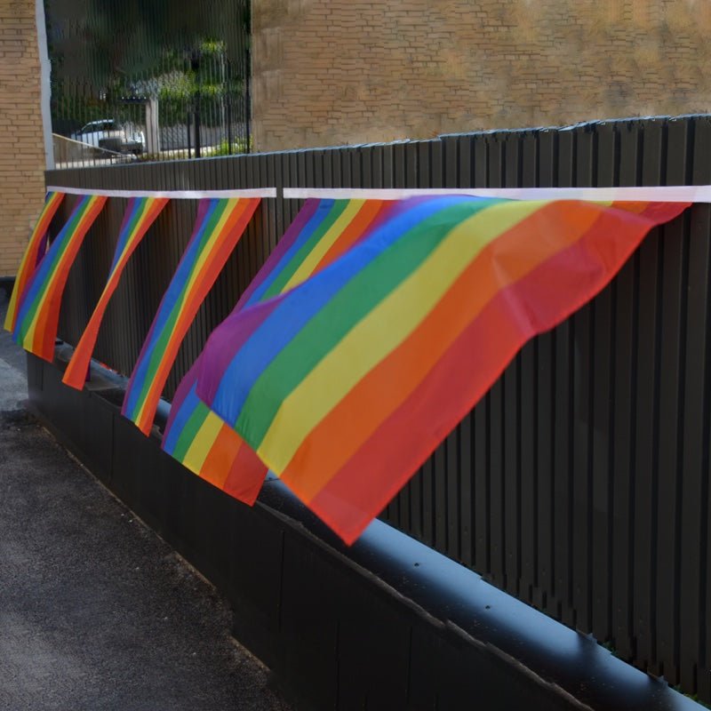 Regnbueshop - Pride Bunting Flag Large - Flagg