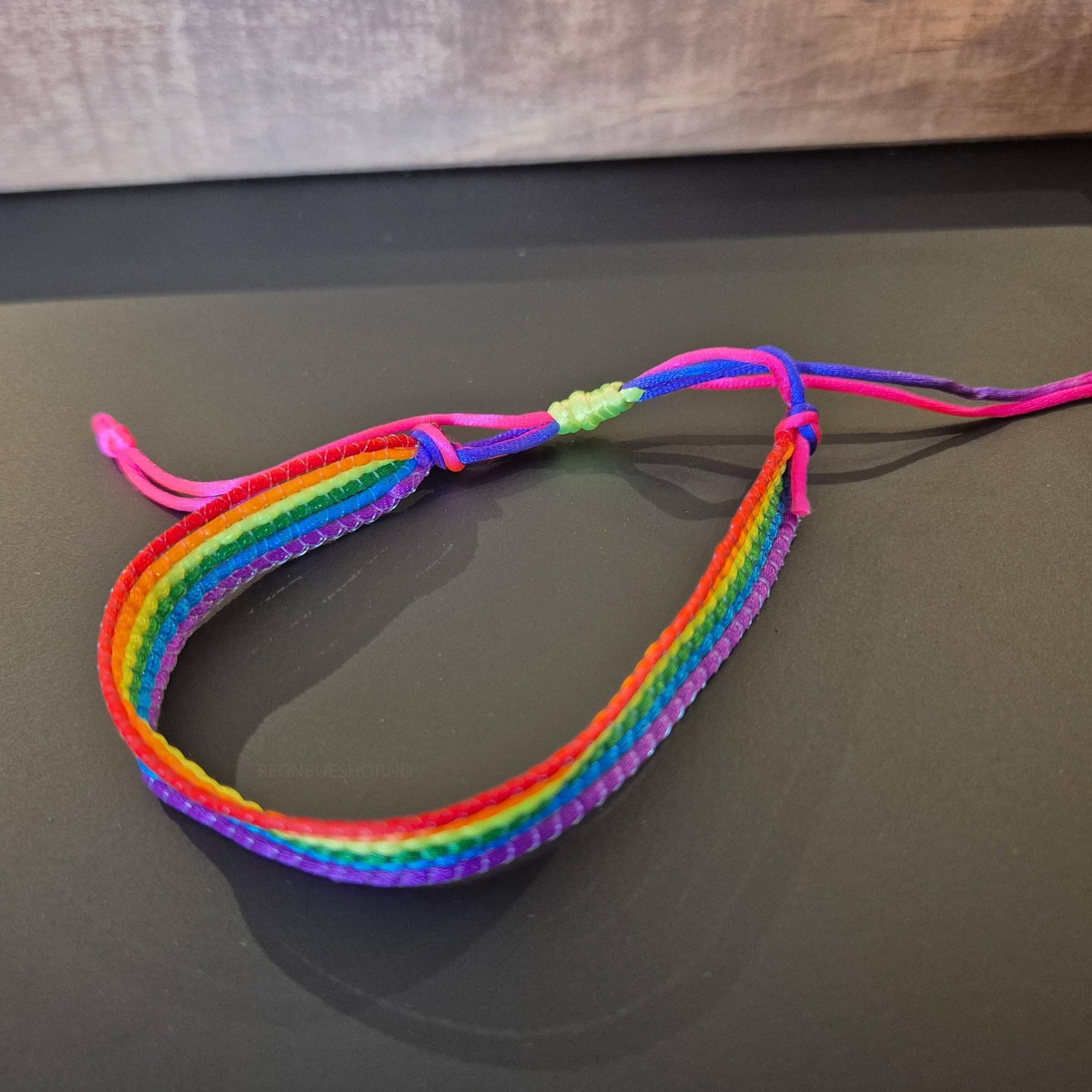 Regnbueshop - Pride justerbart trådband - Accessories