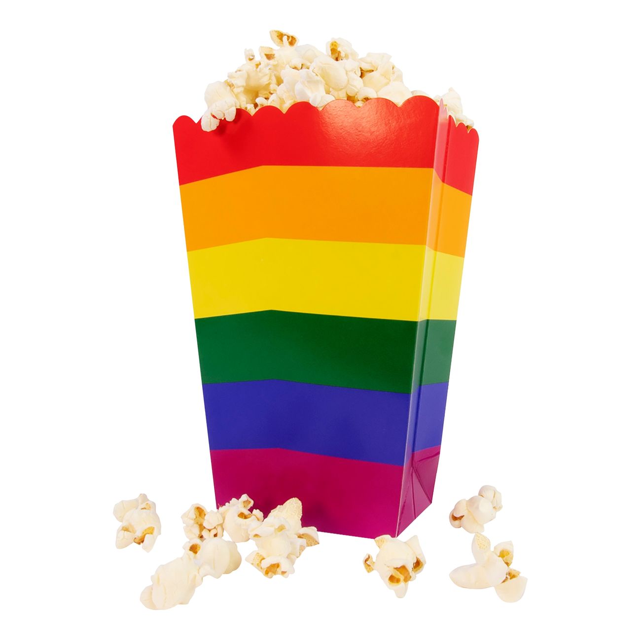 Regnbueshop - Pride Popcorn kopp 8 pk - Regnbue