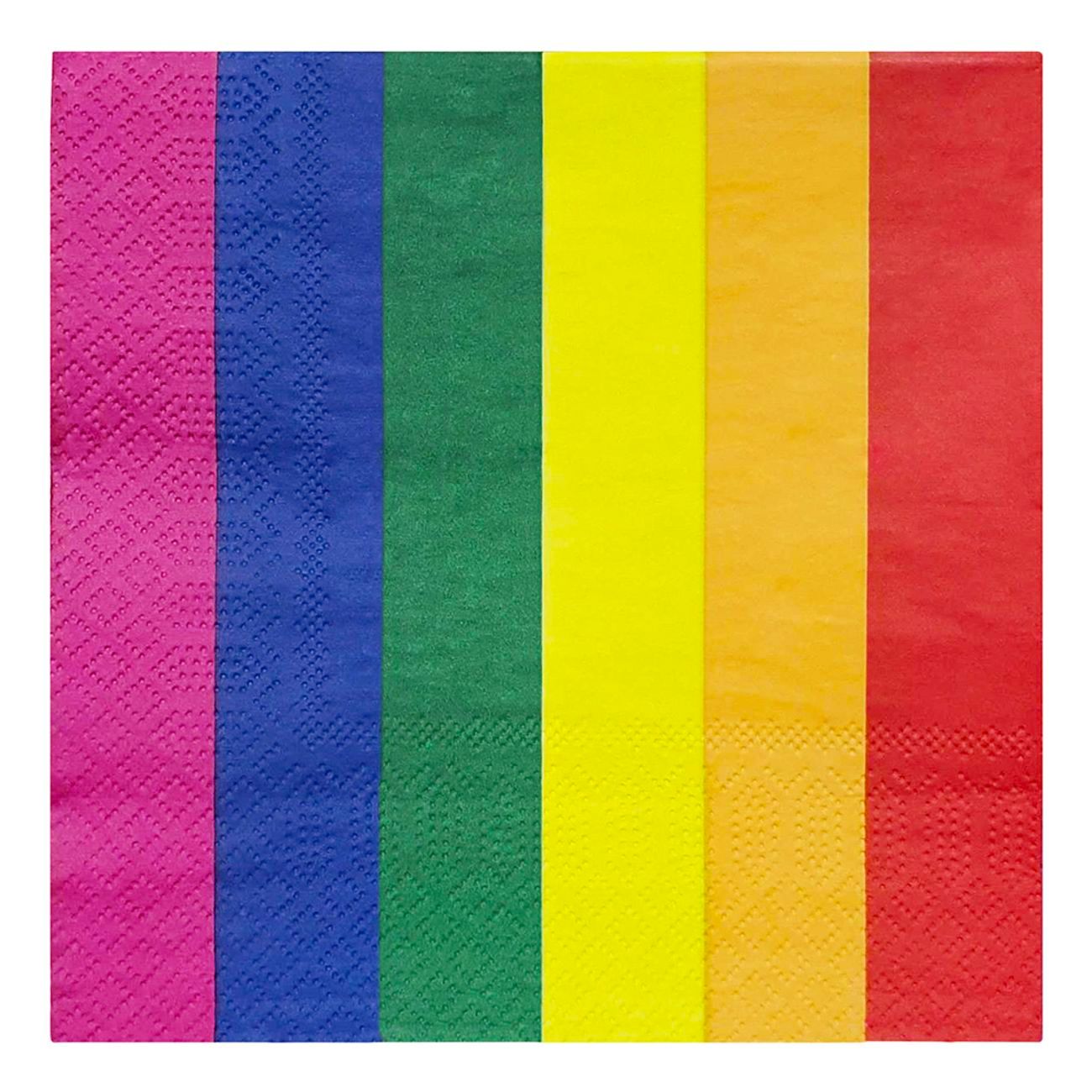 Regnbueshop - Pride Serviett 20pk - Regnbue