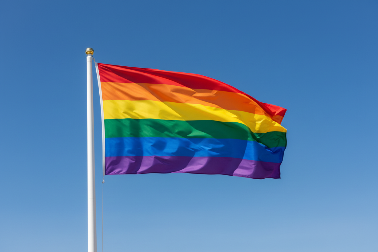 Rainbow DuraFlag® Pride flagg 90x150 cm