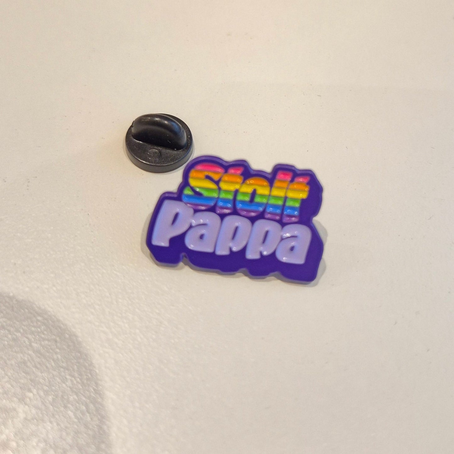 Regnbueshop - Stolt Pappa Regnbue Pin - Pin