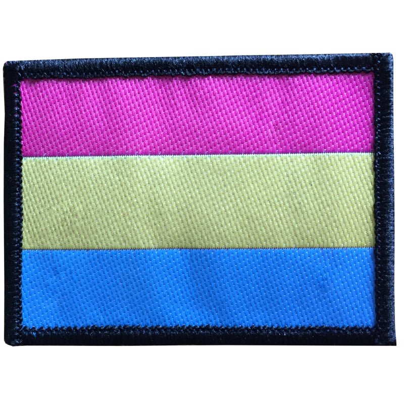 Regnbueshop - Strykelapp panseksuell flagg - Strykelapp