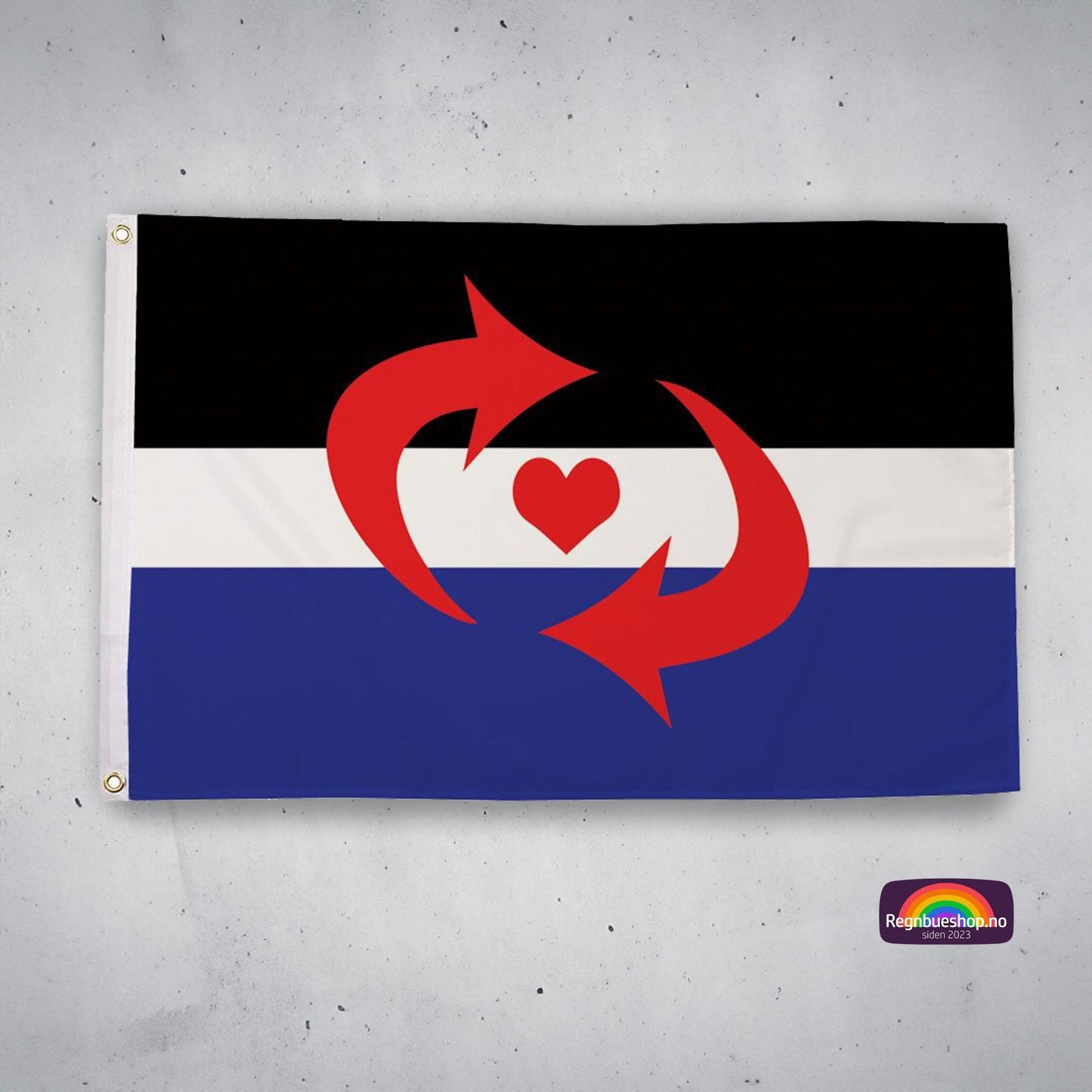 Regnbueshop - Switch Pride flagg 90x150 cm - Flagg