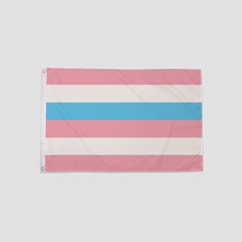 Intersex (Pink/Blue) Pride Flagg 90x150 cm