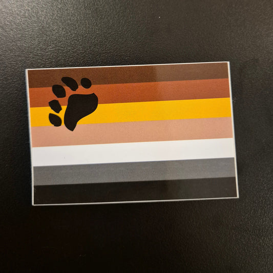 Klistremerke Bamse Pride 7,5 cm