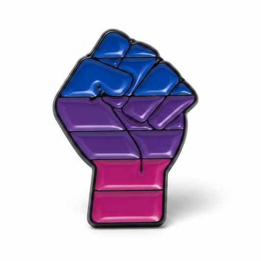 Bi Pride Knyttetneve Pin