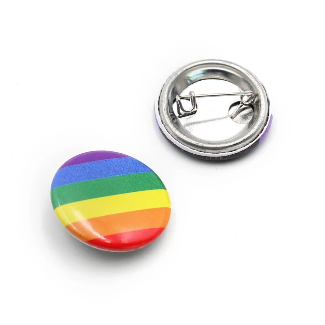 Buttons Regnbue Pride