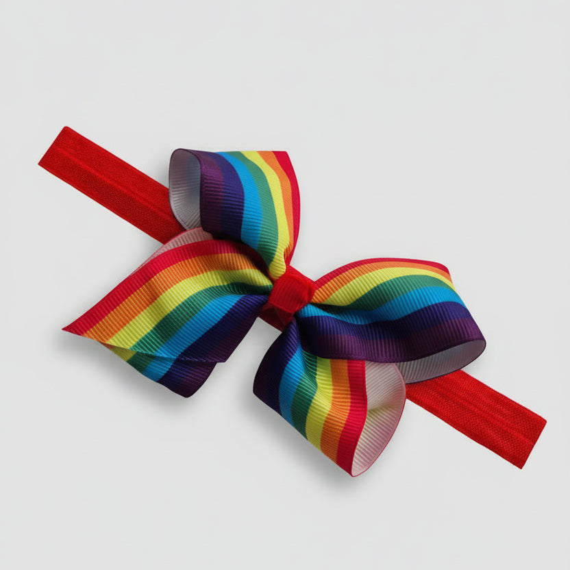 Pride Elastisk hodebånd med Sløyfe