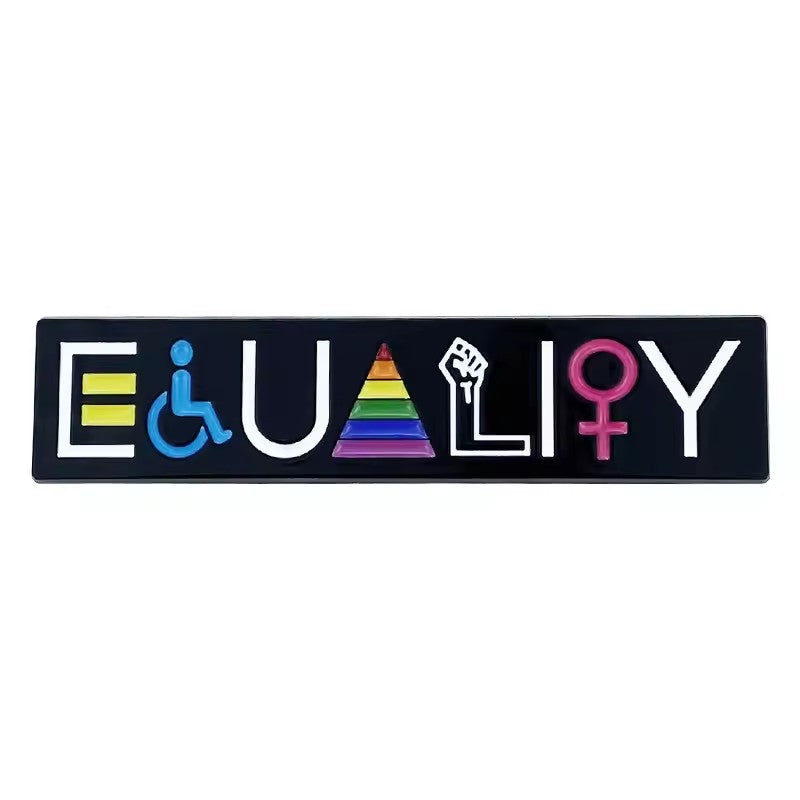 Equality Stor Pride Pin