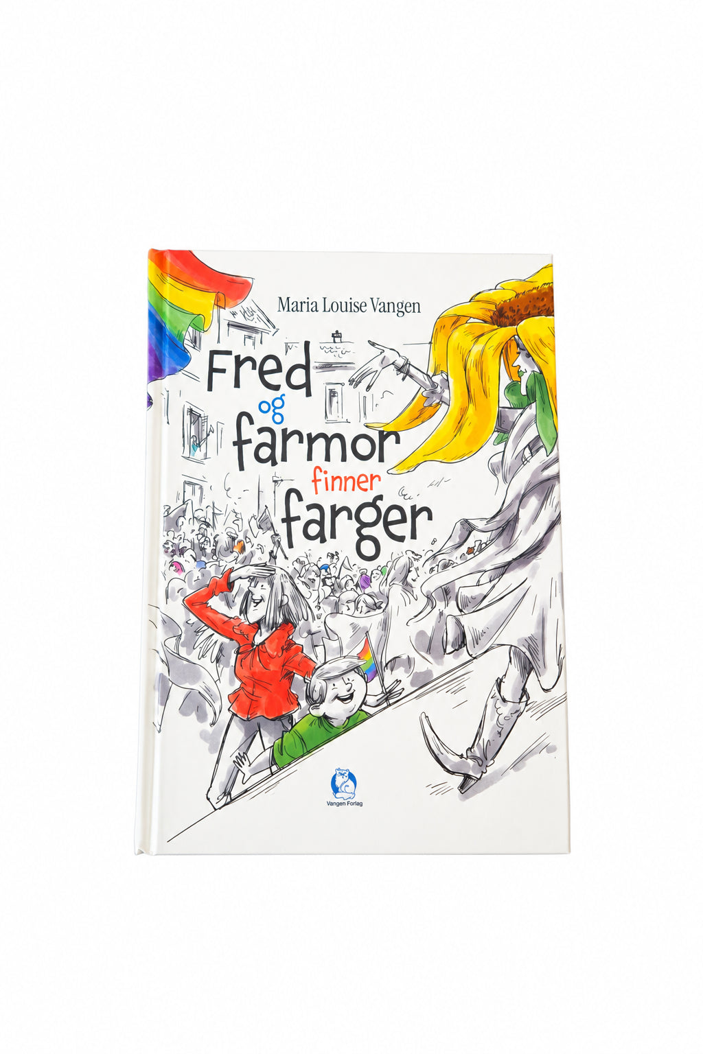 Fred og farmor finner farger - Maria Louise Vangen skeiv barnebok