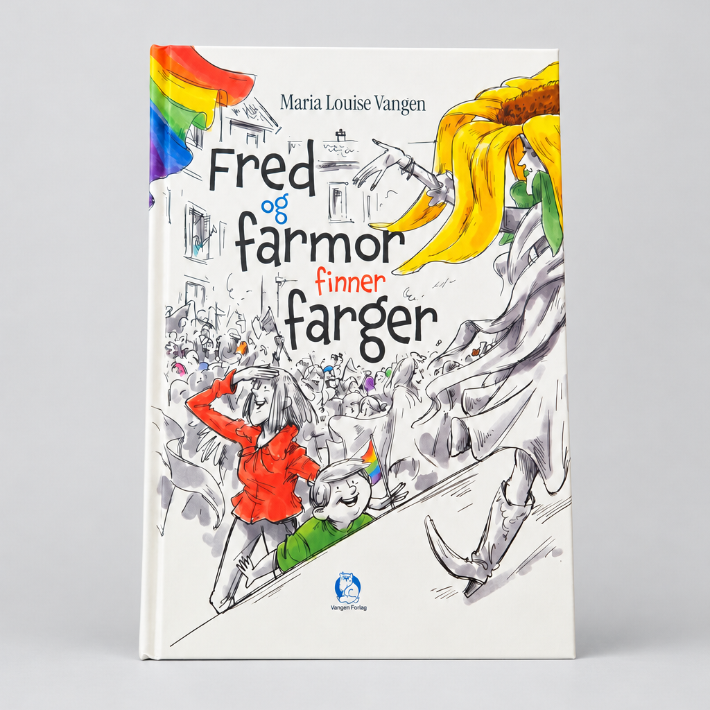 Fred og farmor finner farger - Maria Louise Vangen
