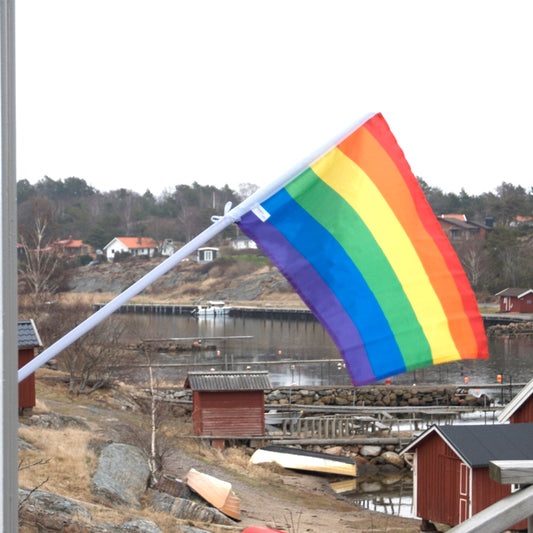 Pride Fasade Flagg 40x60 cm
