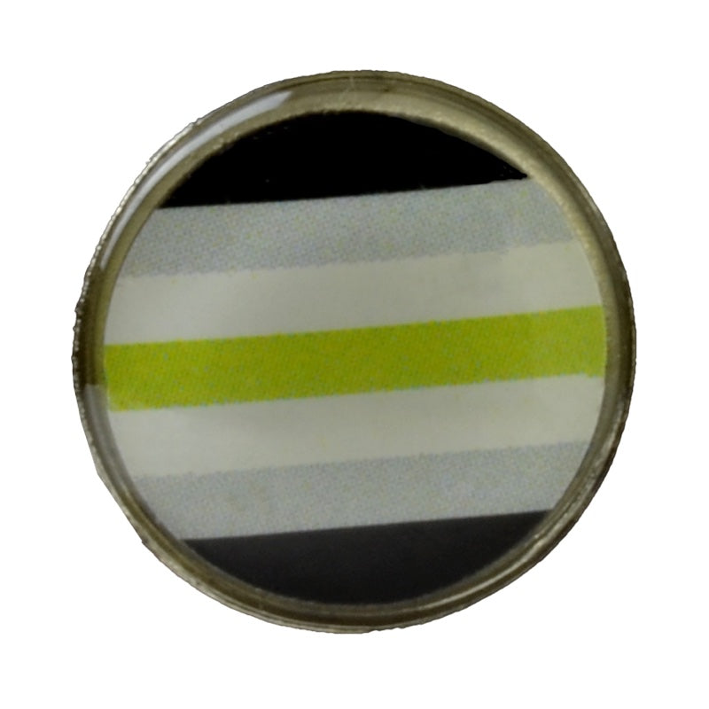 Agender metallpin