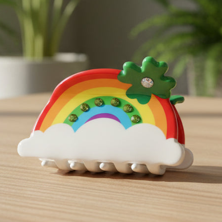 Pride Hårklips med bling