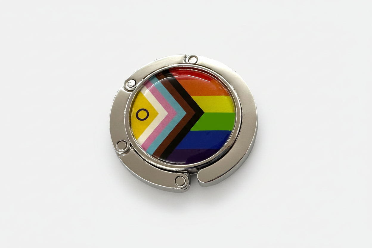 Intersex Progress pride veskehenger