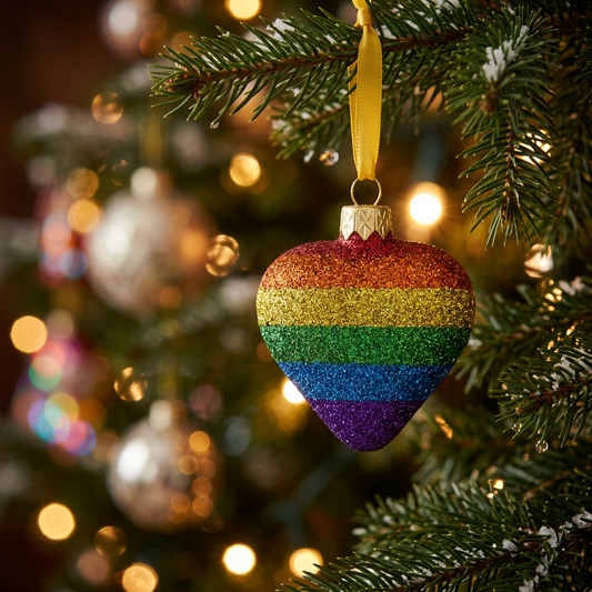 JULETREKULE HJERTE PRIDE